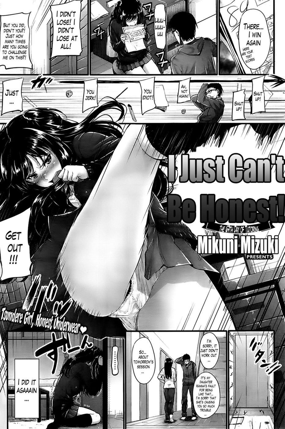 Hentai Manga Comic-I Just Can't Be Honest-Read-1